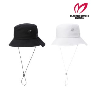 마스터바니 여성 버킷햇 골프모자 25년 언밸랜스 로고 벙거지 모자 E3CP107