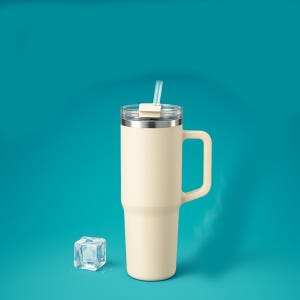 900ml 대용량 스텐 텀블러 보온보냉 물병 캠핑용