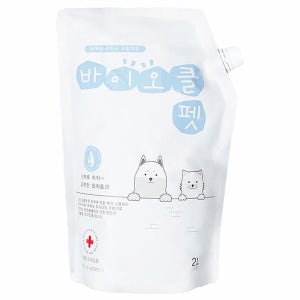 바이오클 펫 강아지 고양이 탈취제 반려동물 오줌 배변 냄새제거 2L