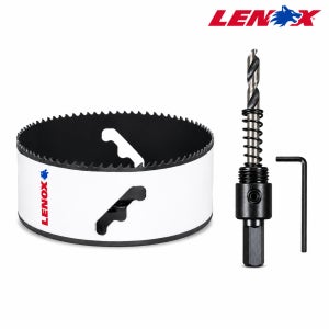 레녹스 바이메탈 롱 홀쏘 아바 포함 홀커터 목공 하이스 다운라이트 152mm(6인치), 1개
