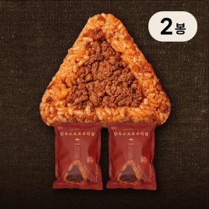 도산회관 한우 소보로 주먹밥 5개입 고추장맛, 500g, 2개