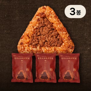 도산회관 한우 소보로 주먹밥 5개입 고추장맛, 500g, 3개