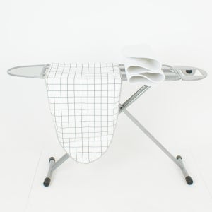 [한즈홈] 스탠드 다리미판 교체용 커버+패드 135 x 50cm 광목 체크 (다리미판 미포함 상품) n