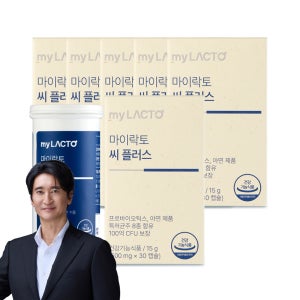 마이락토 면역 씨플러스 100억 CFU 모유 유산균 이뮨 아연 영양제 30캡슐, 6개