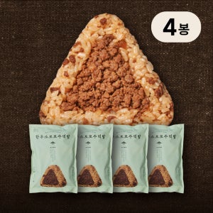 도산회관 한우 소보로 주먹밥 5개입 오리지널, 500g, 4개