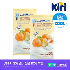 끼리 소프트 슈 (6입) / 디저트 홈카페 아기간식 크림치즈, 210g, 2개