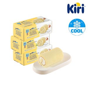 끼리 크림치즈 스위트 롤케익 / 디저트 크림치즈 아기간식 280g, 1개입, 3개