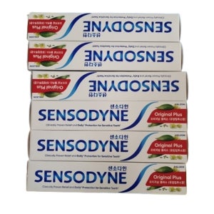 GSK 센소다인 오리지널 플러스 치약 100g x 6개