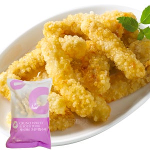 청정원 깨비깨비 크런치탕수육 1kg (아이스박스 포함)