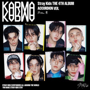 스트레이 키즈 (Stray Kids) - 정규 4집 : KARMA [ACCORDION VER.][8종 SET]