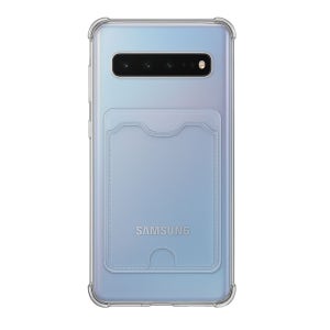 아머 카드 수납 투명 케이스 클리어, 갤럭시S10 5G SM-G977N