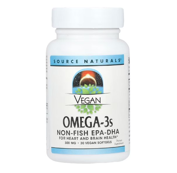 소스내츄럴 식물성 <b>해조류 오메가</b>3 30캡슐 비건오메가3 Omega3