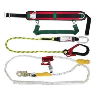 도지나 주상 안전대 산업용 완강기 고소 작업 추락 방지 허리 안전 벨트 로프