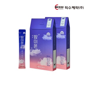 익수 밤이온 산조인 잠잘오는법 숙면영양제 잠안올때 15포, 2개