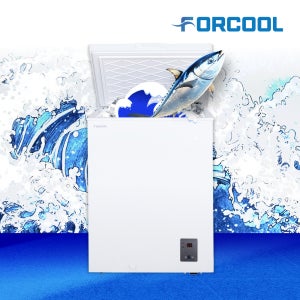 포쿨 참치냉동고 냉장고 업소용 -45℃ 초저온 구슬 아이스크림 얼음컵 소형 아이스볼 맥주 살얼음 떡 142L