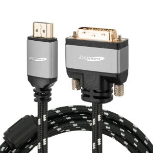 애니포트 고급형 메탈케이블 HDMI 2.0 to DVI-D 듀얼 케이블 AP-DVIHDMI030M 3M