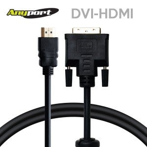 애니포트 AP-DVIHDMI030 HDMI to DVI-D 케이블 3M