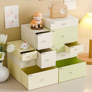 적층설계 모듈 책상정리함 낮은 소형 미니서랍 책상 정리 데스크 오거나이저