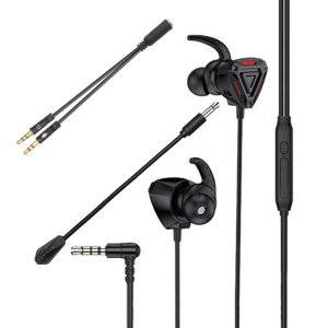 디보이스 GE-300R 고음질 게이밍 이어셋 듀얼마이크 커널형 유선 이어폰