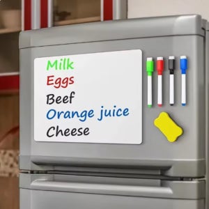 마그네틱 화이트보드 냉장고 자석 메모보드