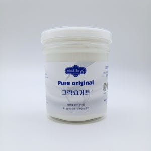 셀렉더요그 수제 그릭요거트 플레인 무가당 오리지널1+라이트1, 500g, 2개