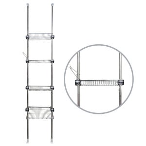 [DAMDA] 욕실 정리 화장실 수납 4단 스테인레스 선반