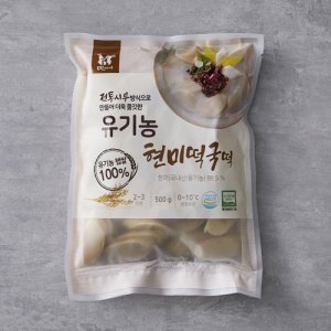 떡찌니 유기농 현미 떡국떡 / 떡볶이떡 / 떡국떡 500g 3팩