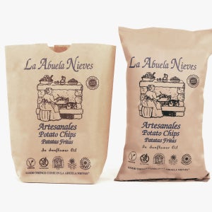 라아부엘라니에베스 스페인 수제 비건 다이어트 감자칩 포테이토칩 햄맛, 150g, 1개