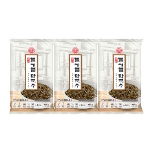 오뚜기 고기리 들기름막국수 450g, 3개