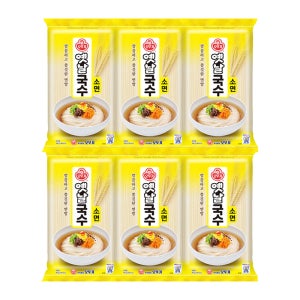 오뚜기 옛날 국수 소면 900g, 6개