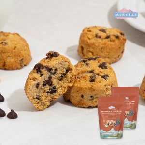 메르베르 수제 쿠키 모유수유 간식 산모 선물용 수유부 마카다미아초코칩 2개
