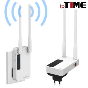 IPTIME Extender-A6T 와이파이증폭기 확장기 플러그형/이지메시 에이전트지원