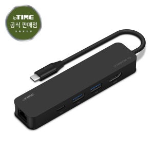 아이피타임 UC306HDMI-1G 6포트 USB 3.0 C타입 무전원 멀티 허브 컨버터
