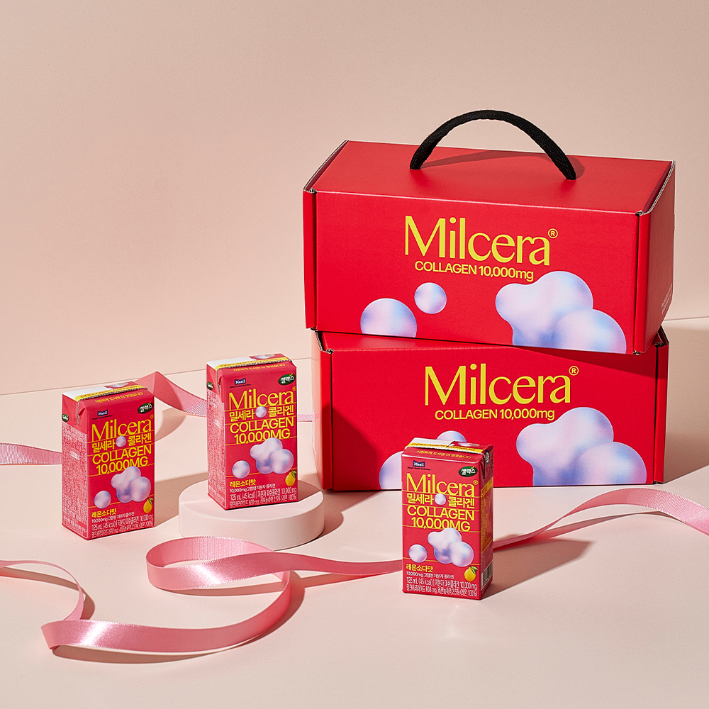 [선물세트] 셀렉스 밀세라 <b>콜라겐</b> 에스테틱 <b>드링크</b> 10000 12개입, 1개