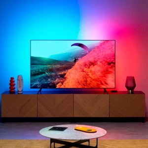 위즈 75-85 190cm TV용 라이트스트립+싱크박스 스타터킷 LED 스트립 RGB 줄조명