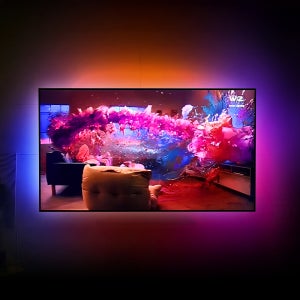 필립스 위즈 TV 간접조명 led 줄조명 75-85 190cm, 컬러 x 단일상품