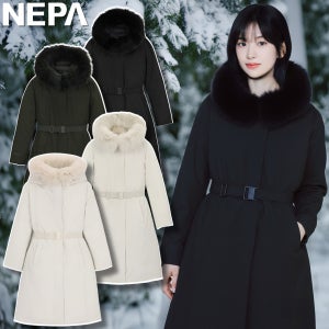 네파 롱패딩 아르떼 안유진 프리미엄 구스다운 자켓 겨울 여성 롱 코트 다운 자켓