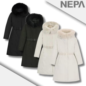 네파 아르떼 롱패딩 구스다운 프리미엄 보온 발열 폭스퍼 여성 롱 코트 다운 점퍼