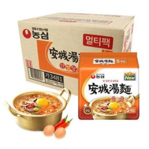 농심 안성탕면 멀티팩 125g 5개입 8팩