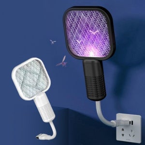 USB미니전기파리채 휴대용모기채 파리채 여행용