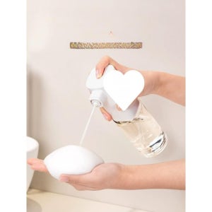 자동 거품기 샴푸 핸드소프 자동디스펜서 자동손세정기 샴푸걸이 전동 거품 분무기 1개