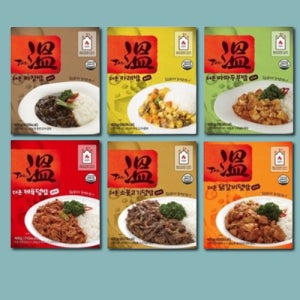 발열 전투 식량 비상식량 발열도시락 6종세트