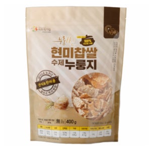 아기 누룽지 칩 맛있는 바삭한 얇은 간판 과자 고소한 유아 간식 400g