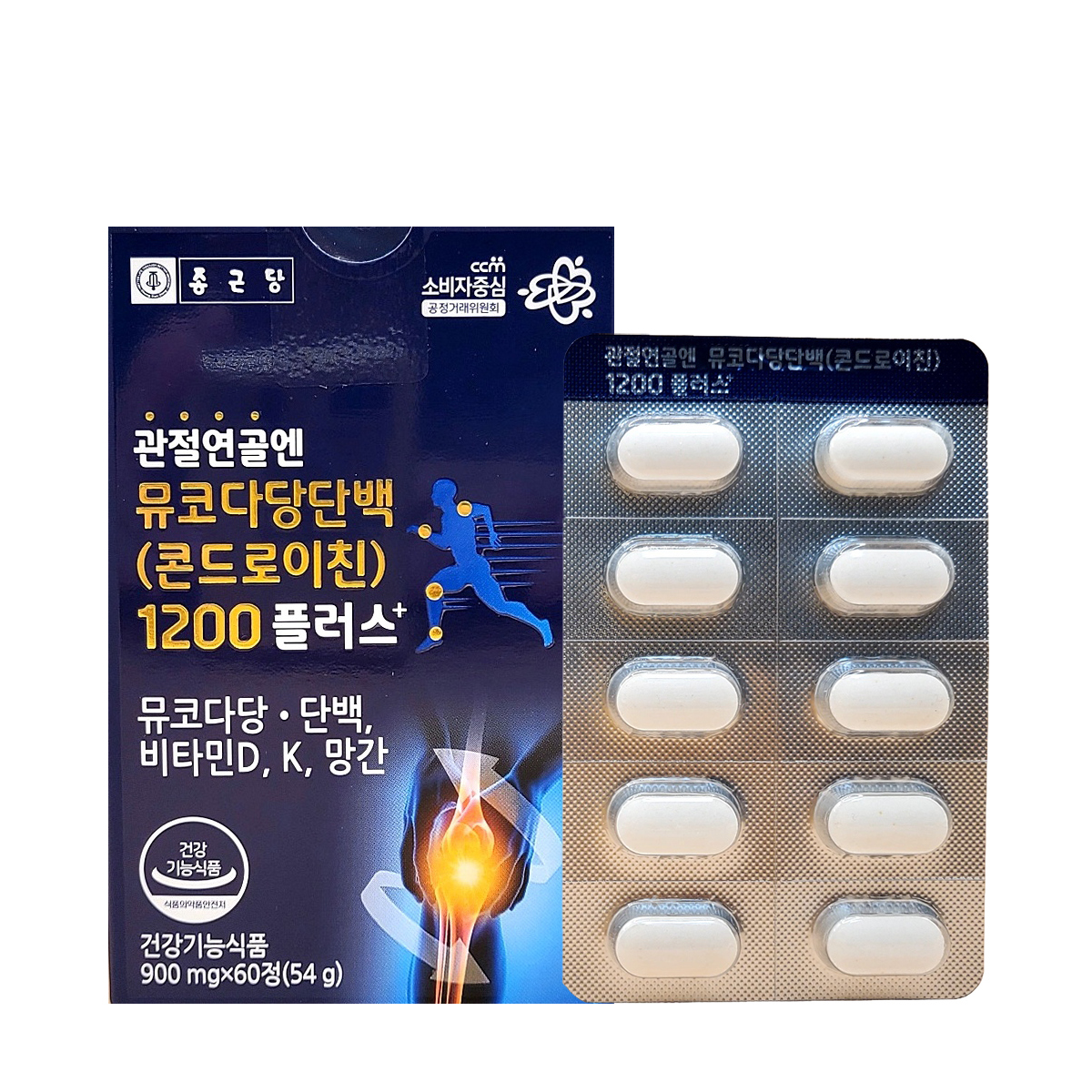 관절연골엔 뮤코다당단백(콘드로이친) 1200 플러스
