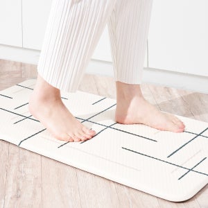 국내생산 양면 PVC 주방매트 욕실 겸용 다용도 논슬립 발매트 M(94x44cm)