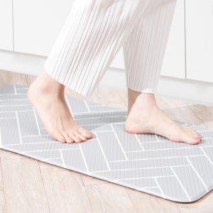 국내생산 양면 PVC 주방매트 욕실 겸용 다용도 논슬립 발매트 L(120x44cm)