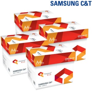 삼성 레드(RED) A4용지 복사용지 80g 2500매, 4개