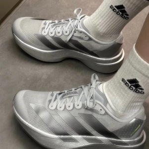 아디다스 아디제로 EVO SL 런닝화 마라톤화 그레이 실버 메탈릭 JR3419