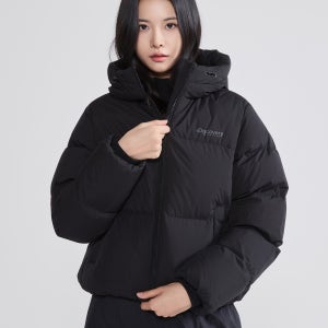 [디스커버리] 여성 올리아 글로우 다운 숏패딩 (BLACK) DWDJ94056