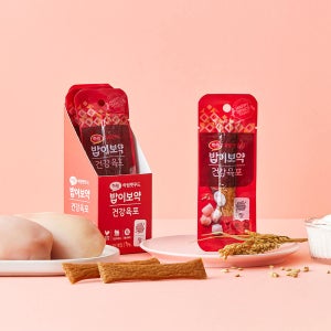 밥이보약 건강육포 장 7g x 10개 강아지 육포